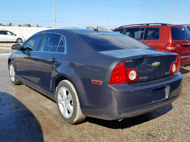 1G1ZA5EU7BF165467 - 2011 CHEVROLET MALIBU LS GRAY photo 3