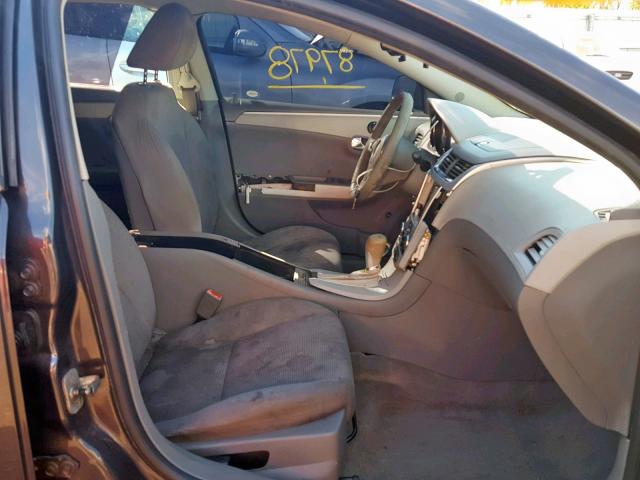 1G1ZA5EU7BF165467 - 2011 CHEVROLET MALIBU LS GRAY photo 5