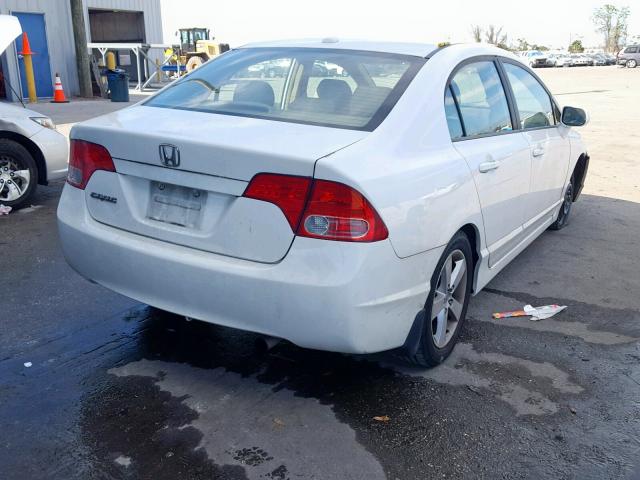 1HGFA16918L059878 - 2008 HONDA CIVIC EXL WHITE photo 4