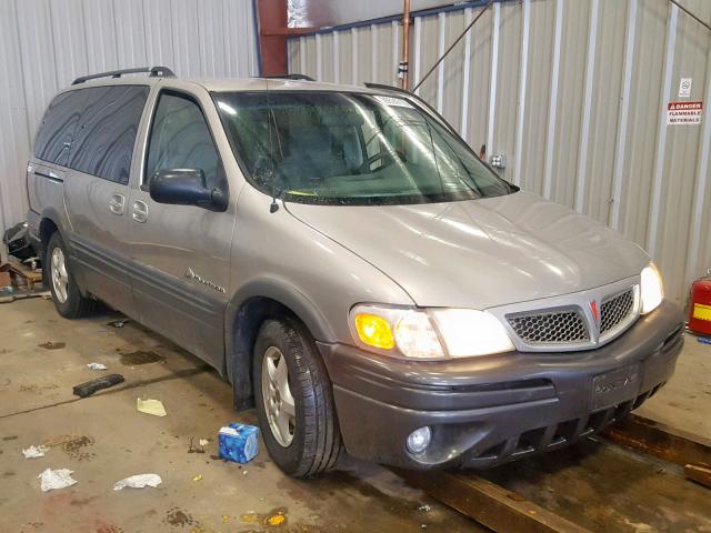 1GMDX03E34D263260 - 2004 PONTIAC MONTANA GRAY photo 1