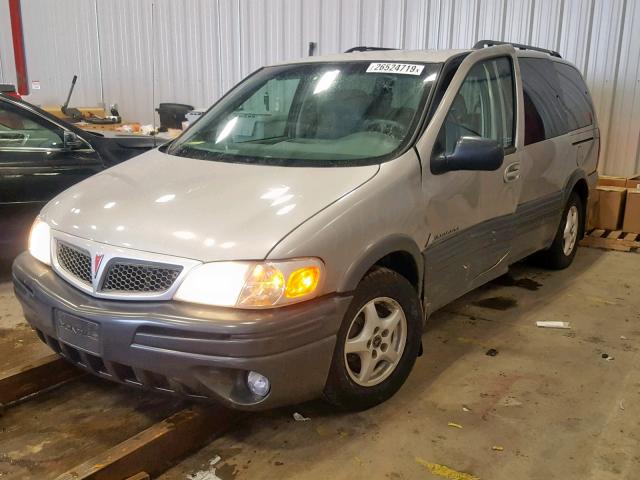 1GMDX03E34D263260 - 2004 PONTIAC MONTANA GRAY photo 2