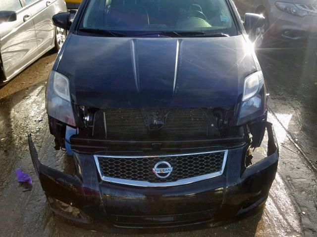 3N1AB6AP3CL731089 - 2012 NISSAN SENTRA 2.0 BLACK photo 9