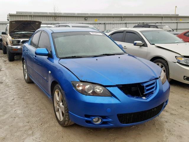 JM1BK323351260969 - 2005 MAZDA 3 S BLUE photo 1