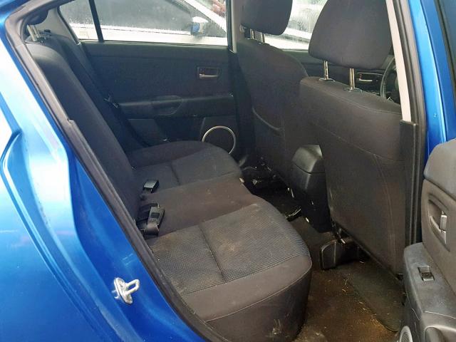 JM1BK323351260969 - 2005 MAZDA 3 S BLUE photo 6