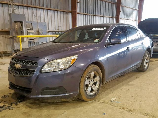 1G11C5SA7DF203252 - 2013 CHEVROLET MALIBU 1LT ლურჯი ფოტო 2