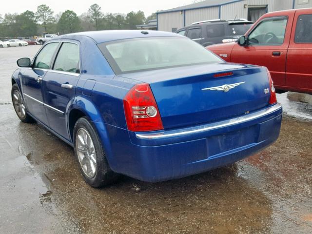 2C3KA33V29H565393 - 2009 CHRYSLER 300 LIMITE BLUE photo 3