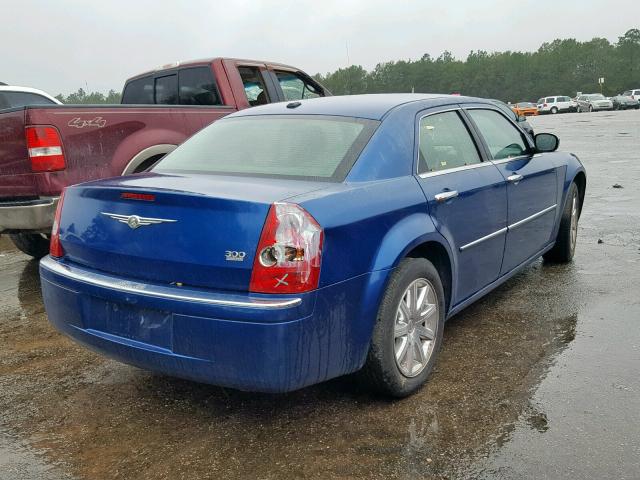 2C3KA33V29H565393 - 2009 CHRYSLER 300 LIMITE BLUE photo 4