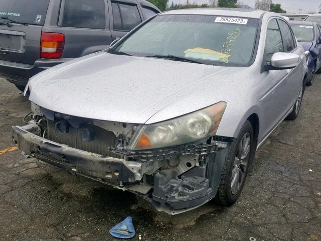 1HGCP2F84BA002012 - 2011 HONDA ACCORD EXL GRAY photo 2