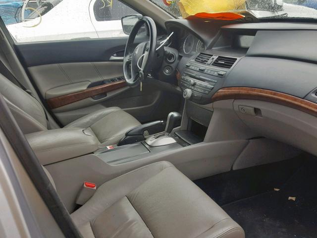 1HGCP2F84BA002012 - 2011 HONDA ACCORD EXL GRAY photo 5