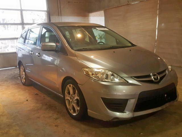 JM1CR2W35A0369048 - 2010 MAZDA 5 SILVER photo 1