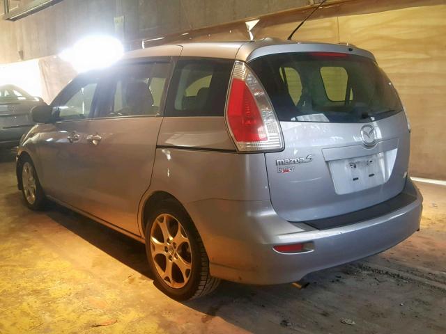 JM1CR2W35A0369048 - 2010 MAZDA 5 SILVER photo 3