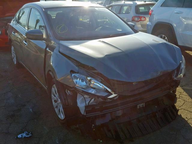 3N1AB7AP1JY274918 - 2018 NISSAN SENTRA S GRAY photo 1