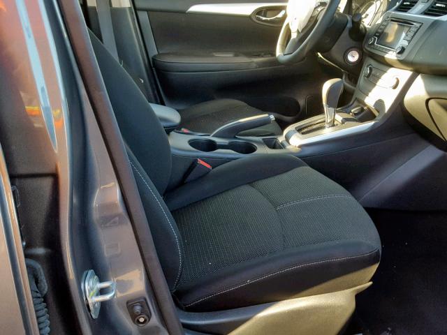 3N1AB7AP1JY274918 - 2018 NISSAN SENTRA S GRAY photo 5