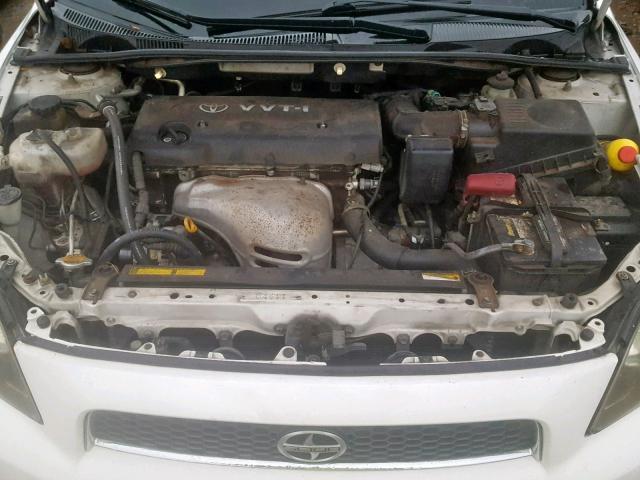 JTKDE177060067369 - 2006 TOYOTA SCION TC თეთრი ფოტო 7