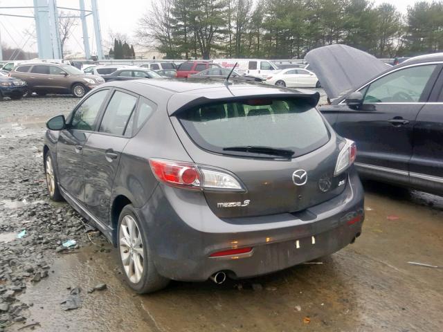 JM1BL1K67B1462916 - 2011 MAZDA 3 S BLACK photo 3