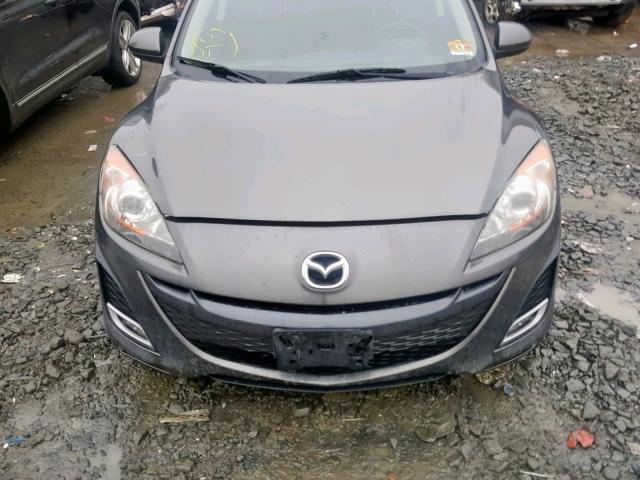 JM1BL1K67B1462916 - 2011 MAZDA 3 S BLACK photo 9