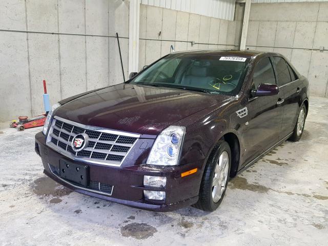 1G6DZ67AX90174506 - 2009 CADILLAC STS MAROON photo 2