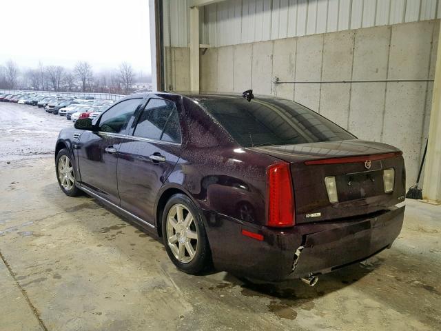 1G6DZ67AX90174506 - 2009 CADILLAC STS MAROON photo 3