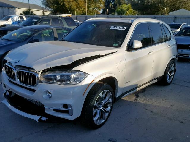 5UXKT0C50G0S78462 - 2016 BMW X5 XDR40E WHITE photo 2