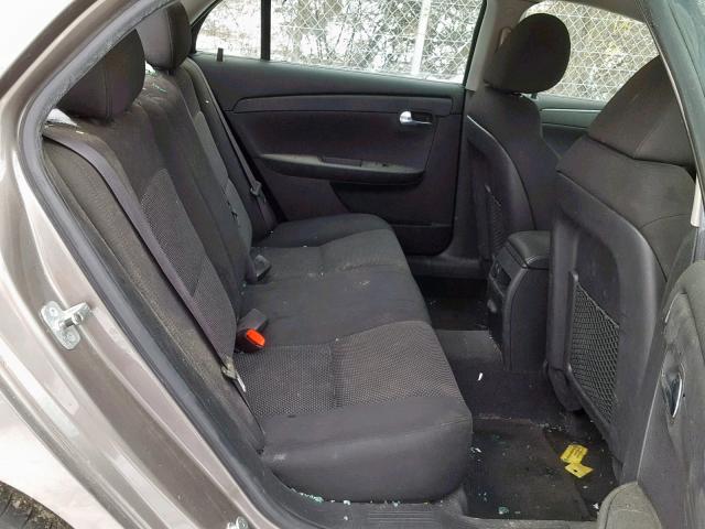1G1ZC5EB0AF242378 - 2010 CHEVROLET MALIBU 1LT BROWN photo 6
