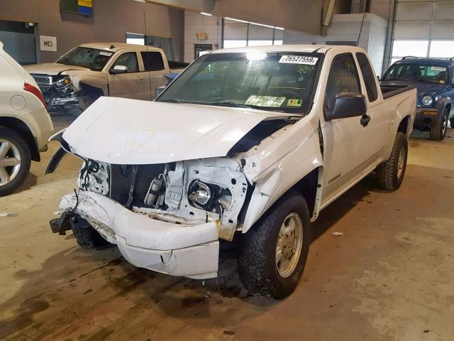 1GCDT196658107715 - 2005 CHEVROLET COLORADO WHITE photo 2