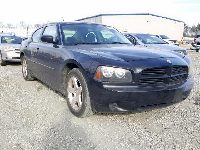 2B3KA43R18H269639 - 2008 DODGE CHARGER BLACK photo 1