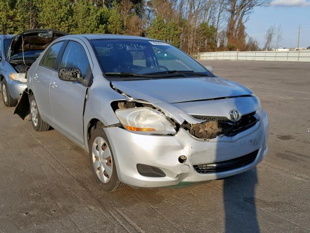 JTDBT923871076789 - 2007 TOYOTA YARIS SILVER photo 1