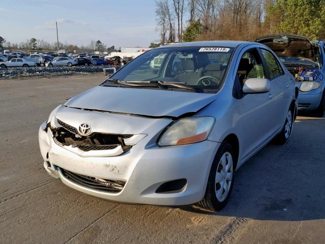 JTDBT923871076789 - 2007 TOYOTA YARIS SILVER photo 2