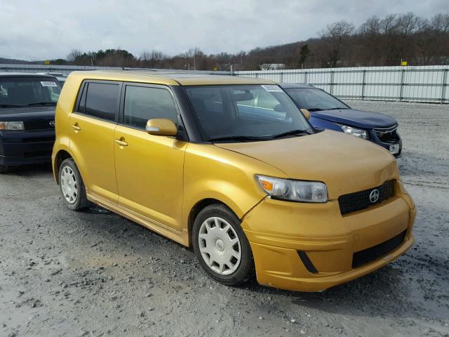 JTLKE50E081057277 - 2008 TOYOTA SCION XB GOLD photo 1