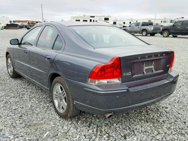 YV1RS592892728373 - 2009 VOLVO S60 2.5T GRAY photo 3