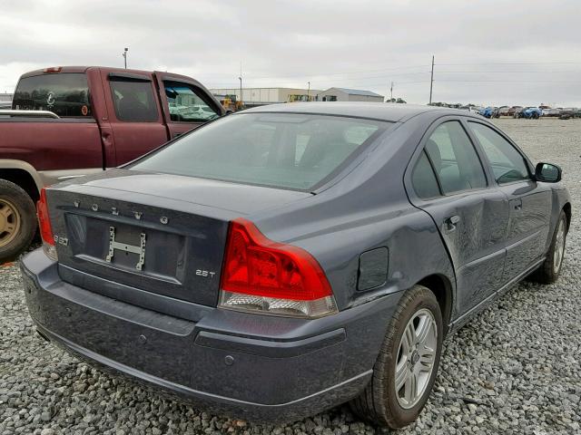 YV1RS592892728373 - 2009 VOLVO S60 2.5T GRAY photo 4