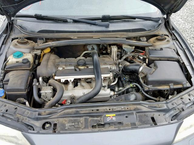 YV1RS592892728373 - 2009 VOLVO S60 2.5T GRAY photo 7