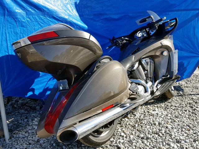 5VPSW36N5C3008059 - 2012 VICTORY MOTORCYCLES VISION TOU BROWN photo 4