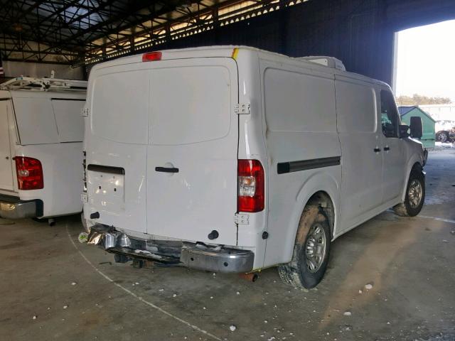 1N6AF0KYXDN102188 - 2013 NISSAN NV 2500 WHITE photo 4