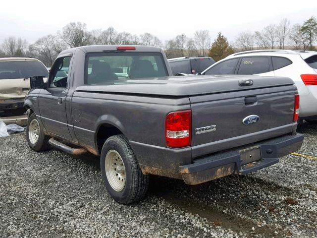 1FTYR10U86PA91472 - 2006 FORD RANGER GRAY photo 3