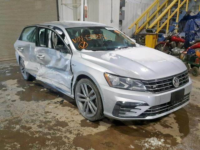 1VWDT7A30HC042850 - 2017 VOLKSWAGEN PASSAT R-L SILVER photo 1