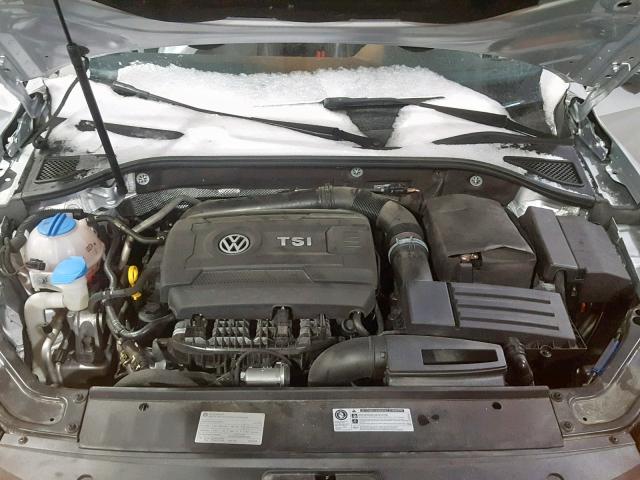 1VWDT7A30HC042850 - 2017 VOLKSWAGEN PASSAT R-L SILVER photo 7