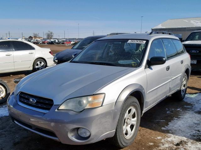 4S4BP61C076329039 - 2007 SUBARU LEGACY OUT SILVER photo 2