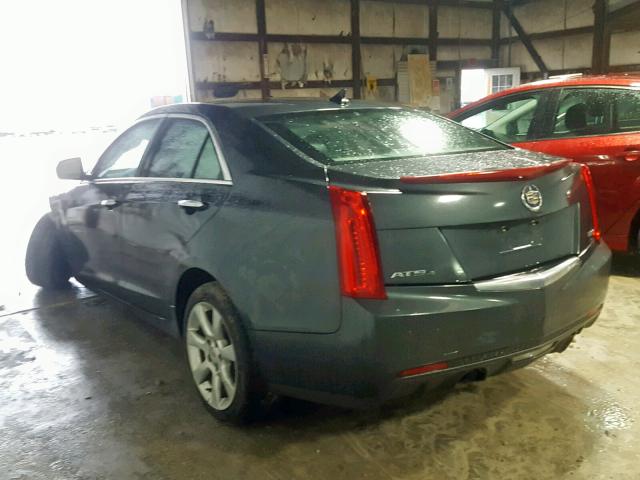 1G6AG5RX5E0165498 - 2014 CADILLAC ATS GRAY photo 3