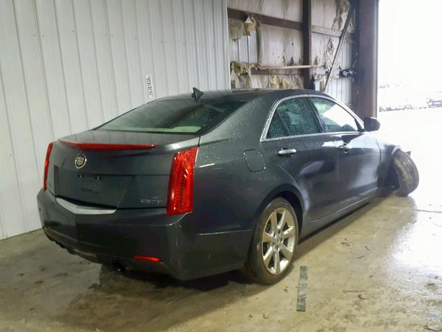 1G6AG5RX5E0165498 - 2014 CADILLAC ATS GRAY photo 4