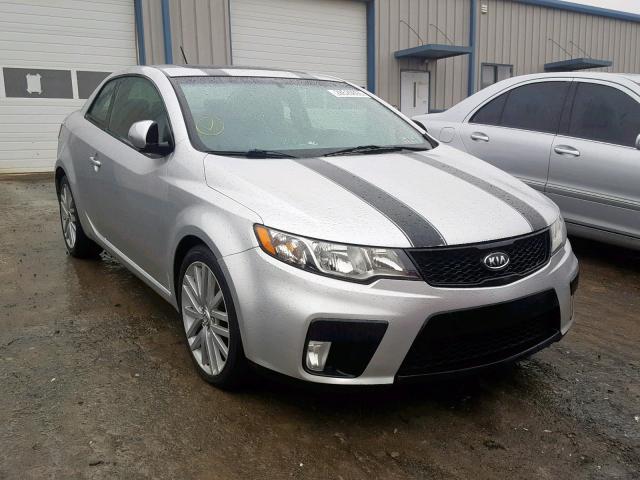 KNAFW6A35B5441100 - 2011 KIA FORTE SX SILVER photo 1