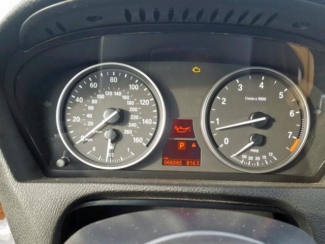 5UXZV8C58CL422713 - 2012 BMW X5 XDRIVE5 BLACK photo 8