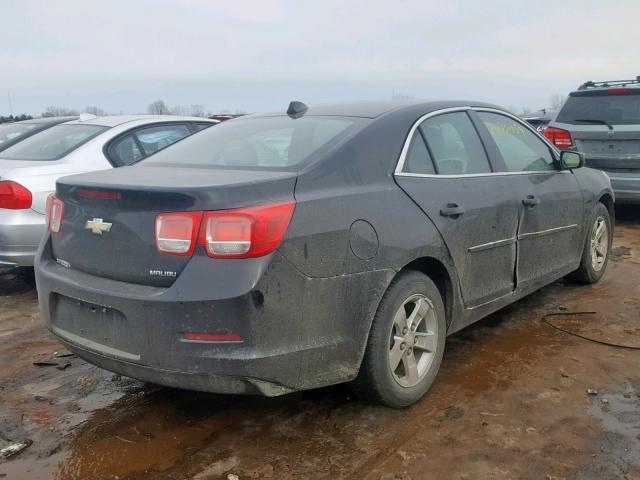 1G11B5SA6DU117316 - 2013 CHEVROLET MALIBU LS BLACK photo 4