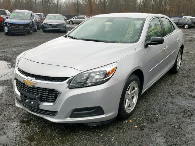 1G11B5SA2GF105320 - 2016 CHEVROLET MALIBU LIM SILVER photo 2