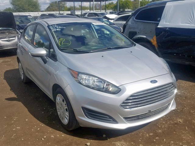 3FADP4TJ8EM200899 - 2014 FORD FIESTA S SILVER photo 1