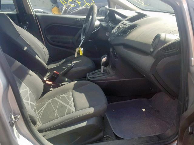 3FADP4TJ8EM200899 - 2014 FORD FIESTA S SILVER photo 5