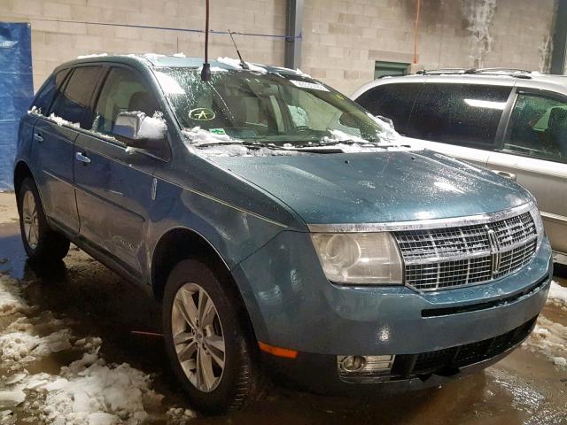 2LMDJ6JC4ABJ27280 - 2010 LINCOLN MKX BLUE photo 1