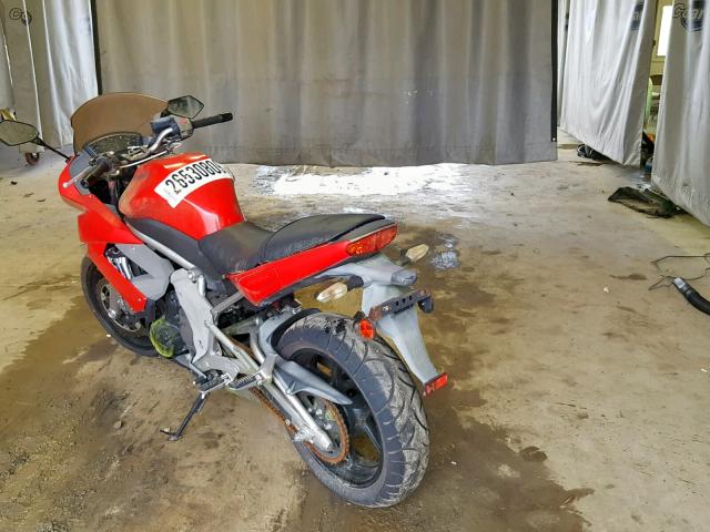 JKAEXEC139DA44516 - 2009 KAWASAKI EX650 C 红色 照片 3
