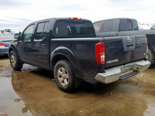 1N6AD07U99C421970 - 2009 NISSAN FRONTIER C BLACK photo 3