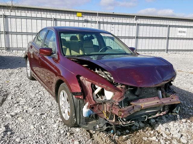 1HGCP26439A045845 - 2009 HONDA ACCORD LXP MAROON photo 1